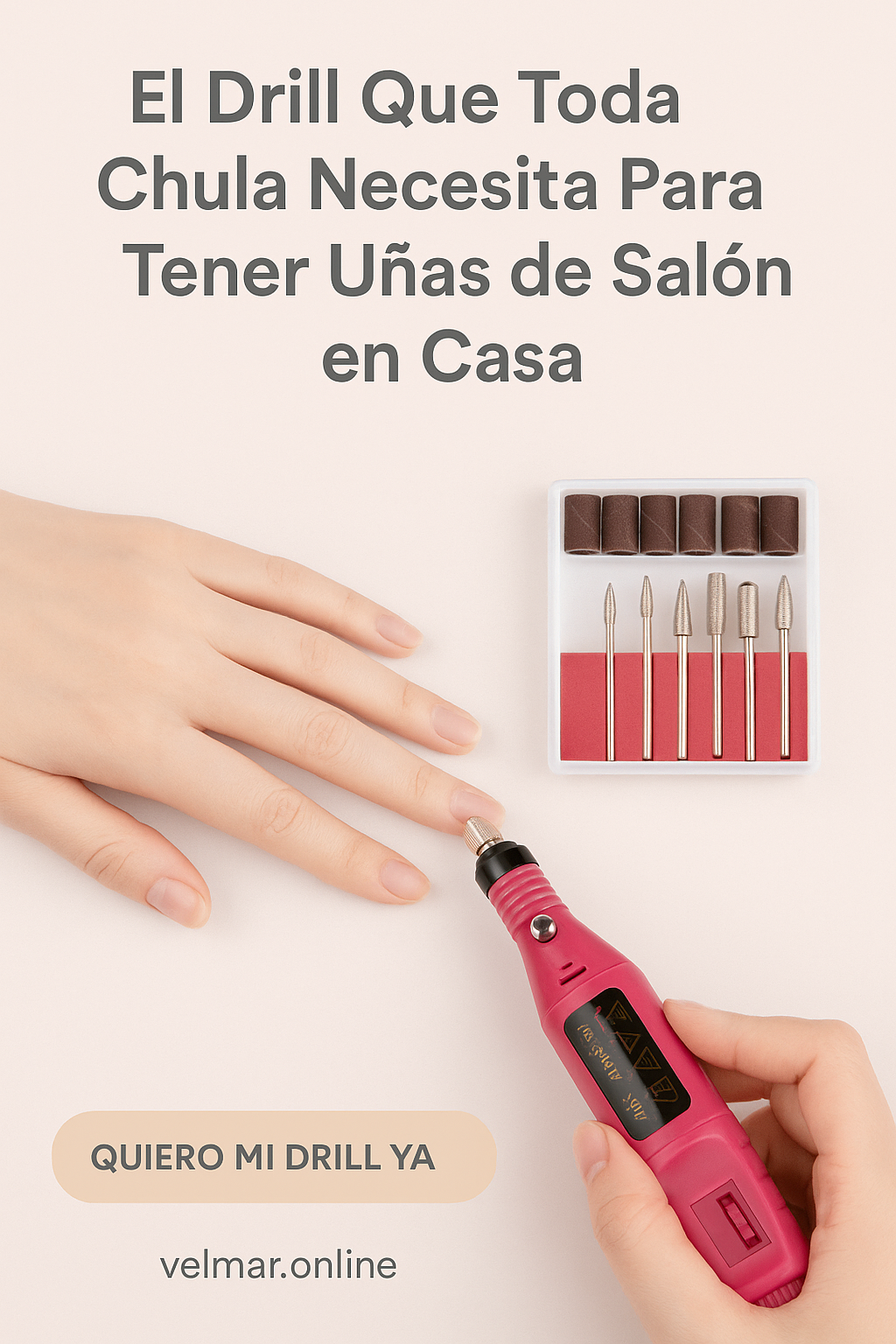 DRILL PARA UÑAS 💅