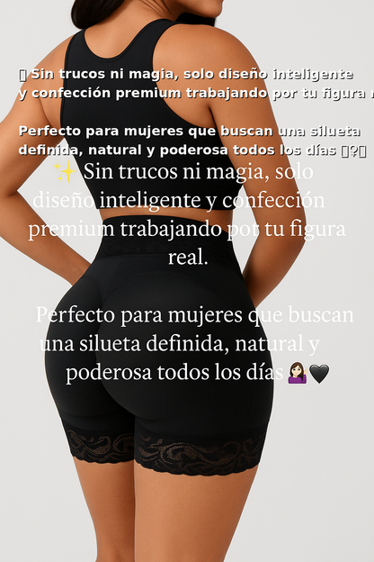 Short Tiro Alto figura Magica con Cierre
